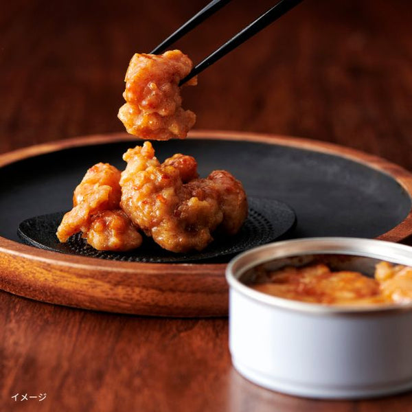 やまや「うま缶 から揚げ めんたいこ味」