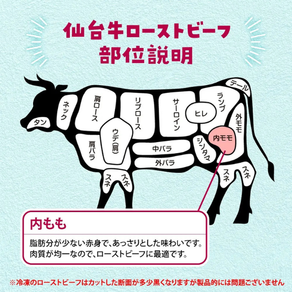 「仙台牛ローストビーフ」