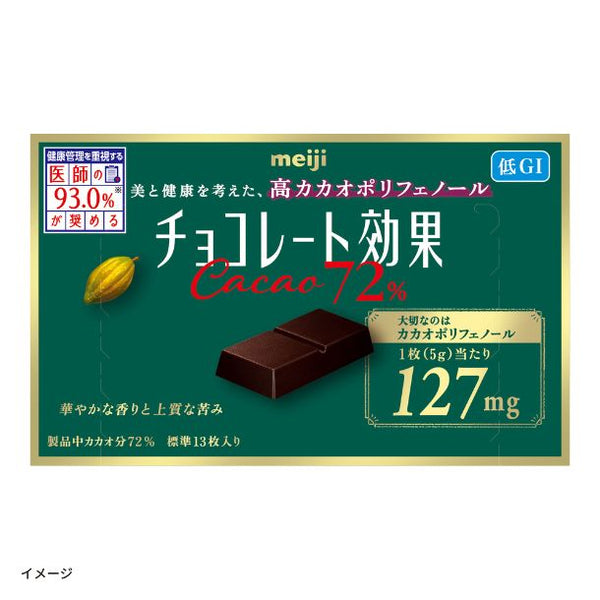 明治「チョコレート効果 カカオ72％」