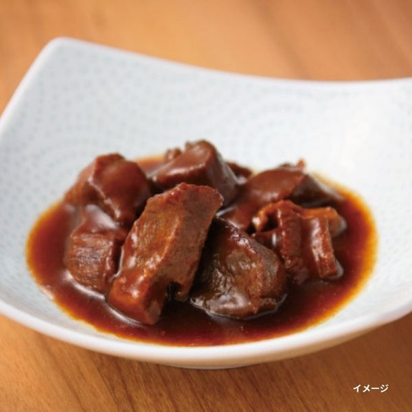 「牛たん赤ワインソース煮」