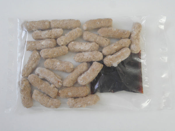 「野菜をぷらす お魚コロコロスティックのてり焼きソ－ス炒め」