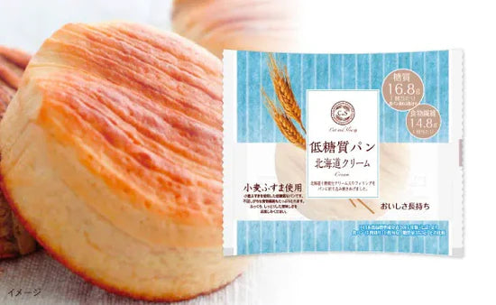 「Cut and Slim 低糖質パン 北海道クリーム」