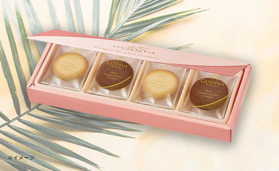 GODIVA「ショコラ＆ブラン ラングドシャクッキーアソートメント（8枚入）」