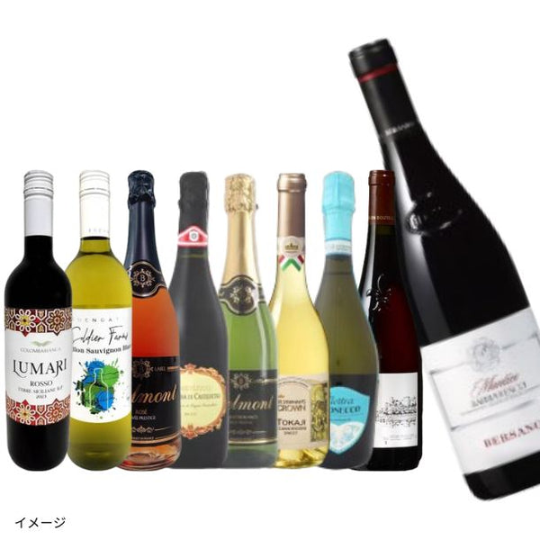 「シャンパン・バローロ・ブルゴーニュなどの高級銘柄が必ず1本入る！ワイン福袋」