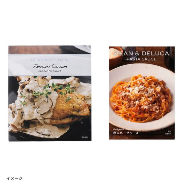 DEAN ＆ DELUCA「ポルチーニクリームとボロネーゼソース」