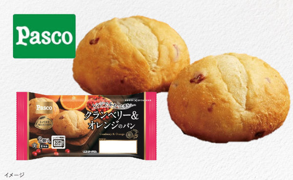 Pasco「クランベリー＆オレンジのパン」