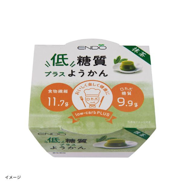 遠藤製餡「低糖質プラスようかん 抹茶」