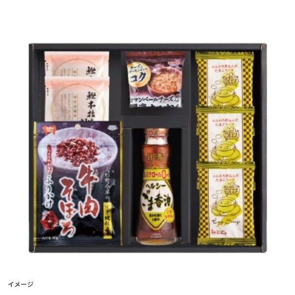 「人形町今半の牛肉そぼろふりかけ＆老舗の味詰め合わせ（SHO-D)」