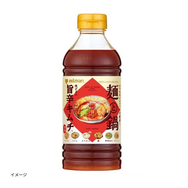 Mizkan「麺と鍋。ほどよい旨辛キムチ」