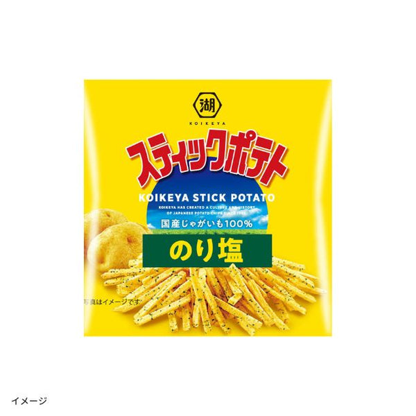 湖池屋「4連スティックポテト のりしお」