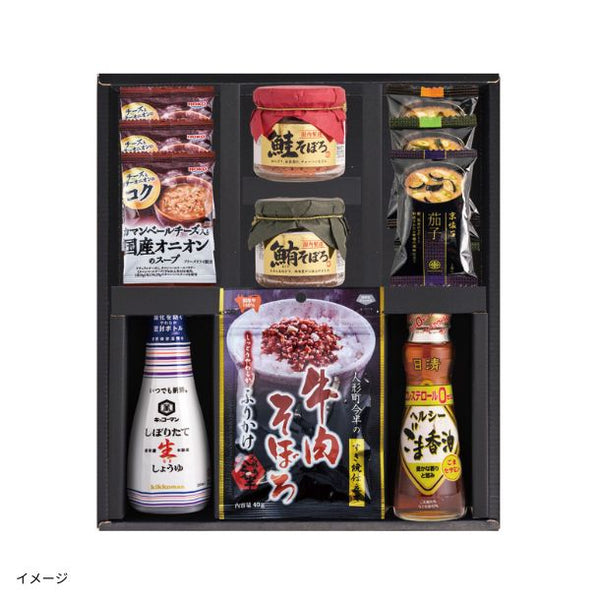 「人形町今半の牛肉そぼろふりかけ＆老舗の味詰め合わせ（SHO-X)」