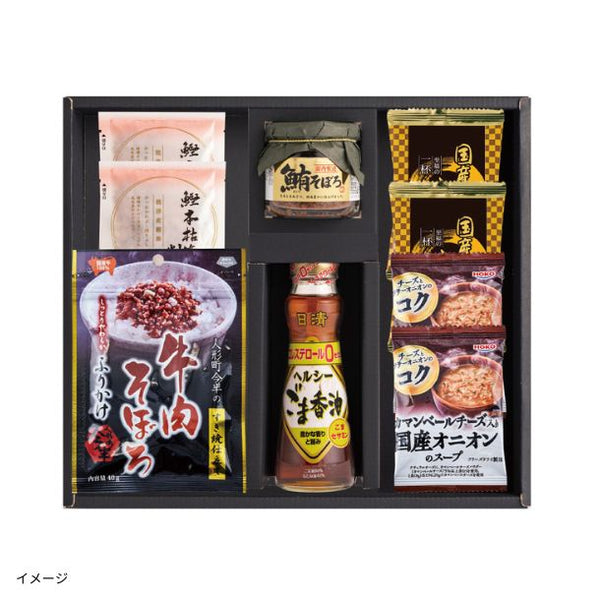 「人形町今半の牛肉そぼろふりかけ＆老舗の味詰め合わせ（SHO-E)」