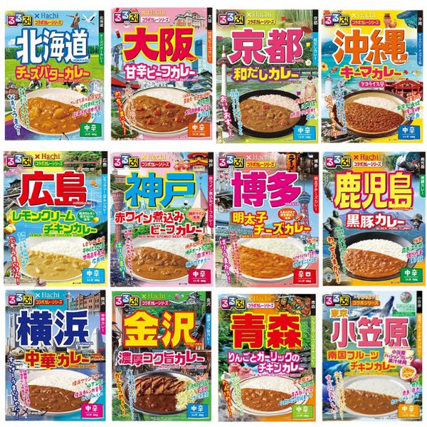 ハチ食品「るるぶ×HACHIコラボシリーズおためしセット 12種×2個」