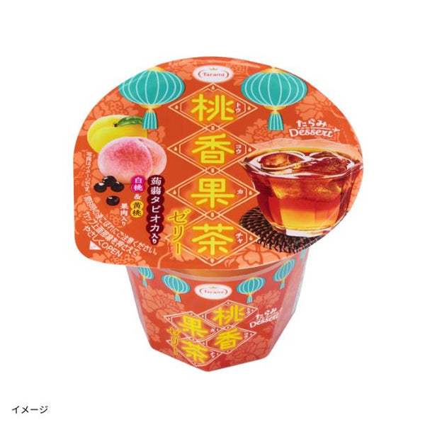 たらみ「たらみDessert 桃香果茶ゼリー」
