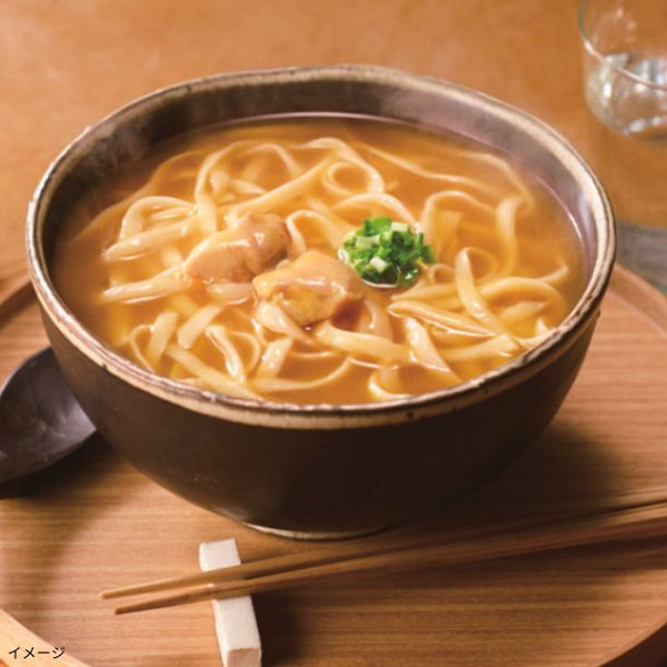 IZAMESHI「和風だしが香る鶏南蛮カレーうどん」