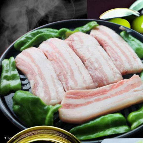 「オリーブ豚 バラ焼肉用」