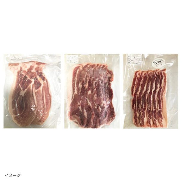 「富士山麓LYB豚 焼き肉 BBQ 3種セット」