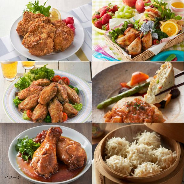 「みつせ鶏 夏の限定セット6品」
