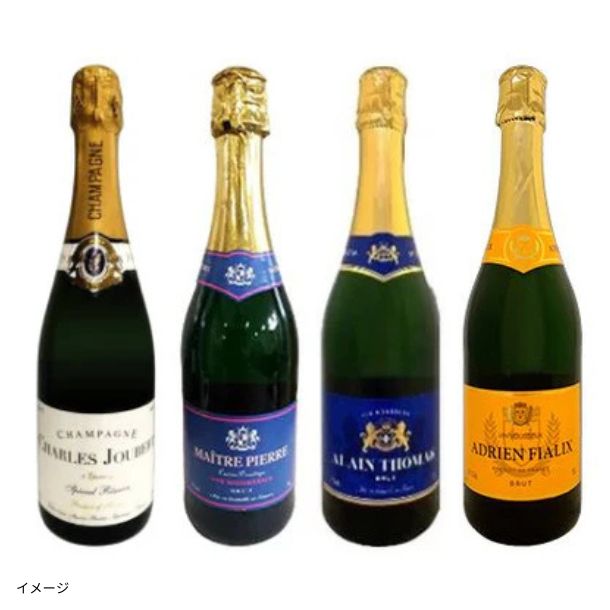 「シャンパーニュ入り！スパークリングワインセット」