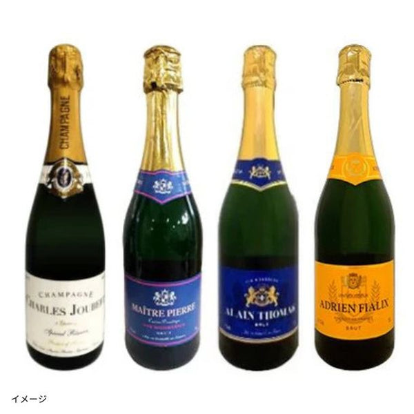 「シャンパーニュ入り！スパークリングワインセット」