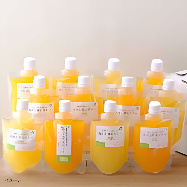 愛媛県産「みかんゼリー 4種」