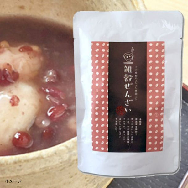 「レトルト雑穀ぜんざい（餅入り）」