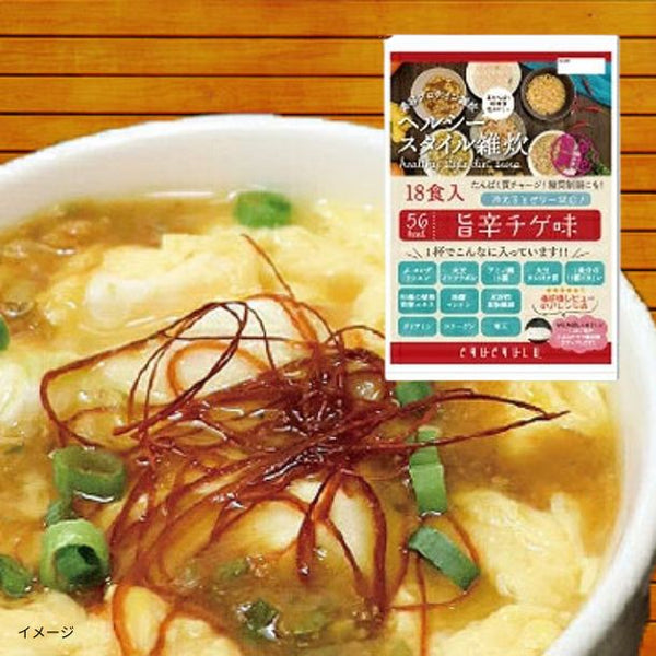 チュチュル「ヘルシースタイル雑炊 旨辛チゲ味」