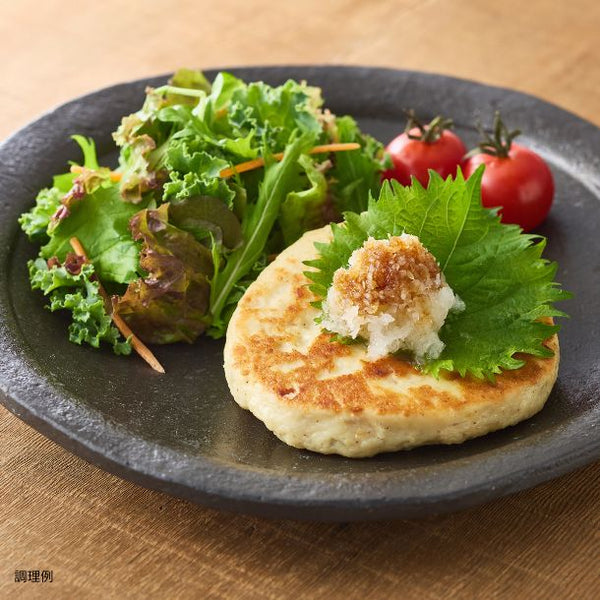 「豆腐と鶏肉のふんわりハンバーグ」
