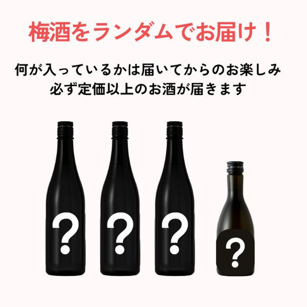 「梅酒 酒ガチャ（300ml～720ml）」