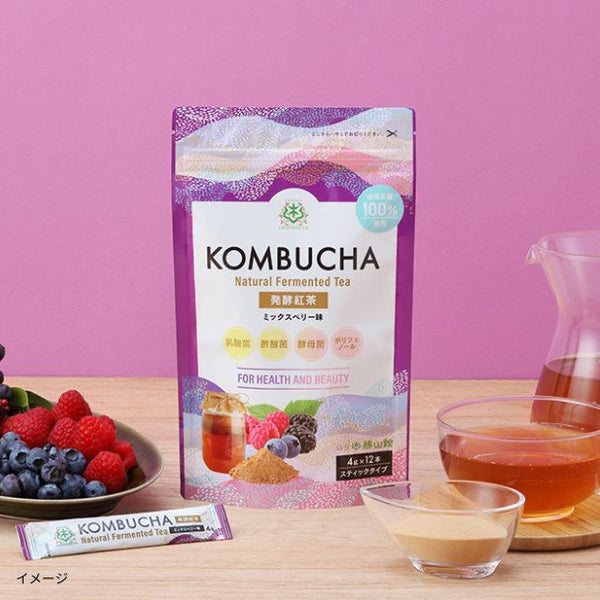 「仙台勝山館 発酵紅茶 KOMBUCHA ミックスベリー」
