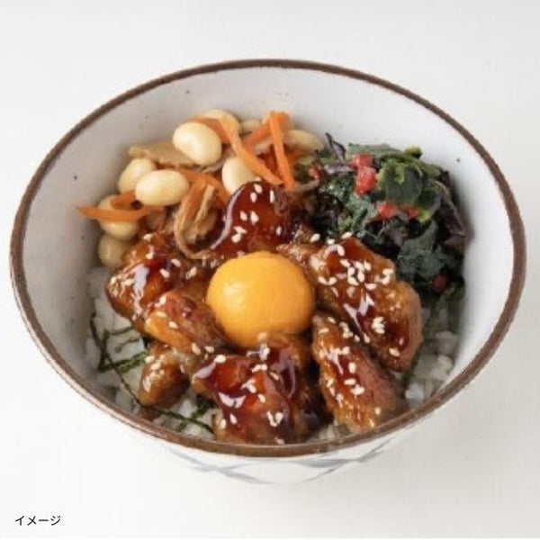 健美創菜「お月見焼き鳥丼」