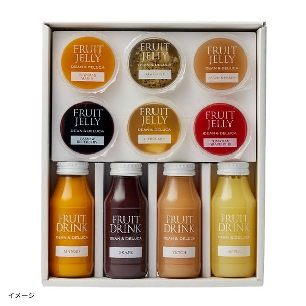 DEAN ＆ DELUCA「フルーツドリンク＆ゼリーセット」