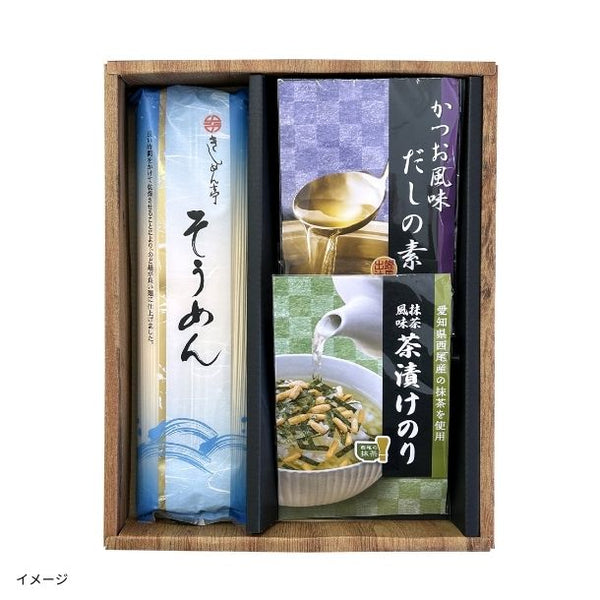 「ご飯の友とそうめんギフト」