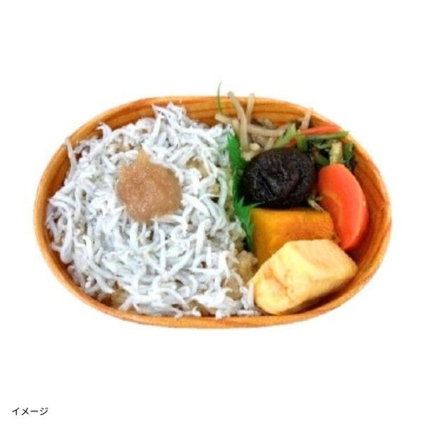 「わっぱめし（国産しらすの紀州梅）」