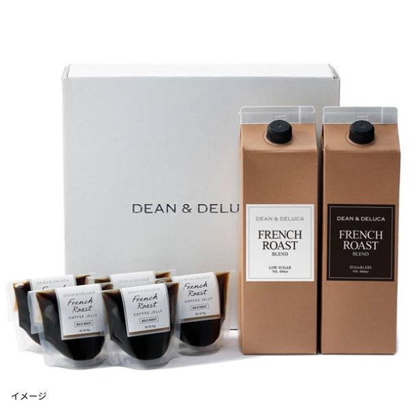 DEAN ＆ DELUCA「アイスコーヒー＆コーヒーゼリーギフト（無糖・微糖）」