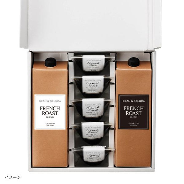 DEAN ＆ DELUCA「アイスコーヒー＆コーヒーゼリーギフト（無糖・微糖）」