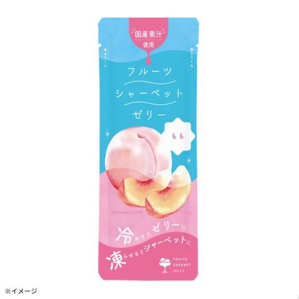 「フルーツシャーベットゼリー もも」