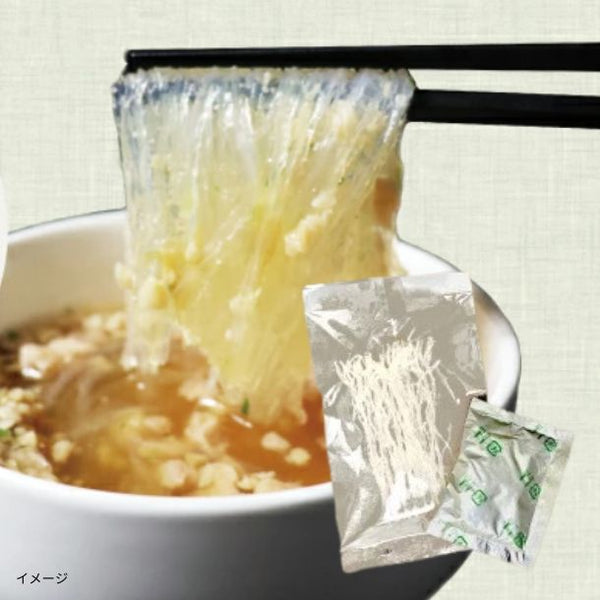 チュチュル「和風生姜寒天らーめん」