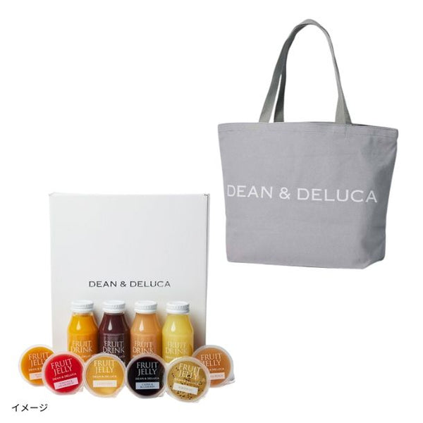 DEAN ＆ DELUCA「フルーツドリンク＆ゼリー2箱とトートバッグのセット」