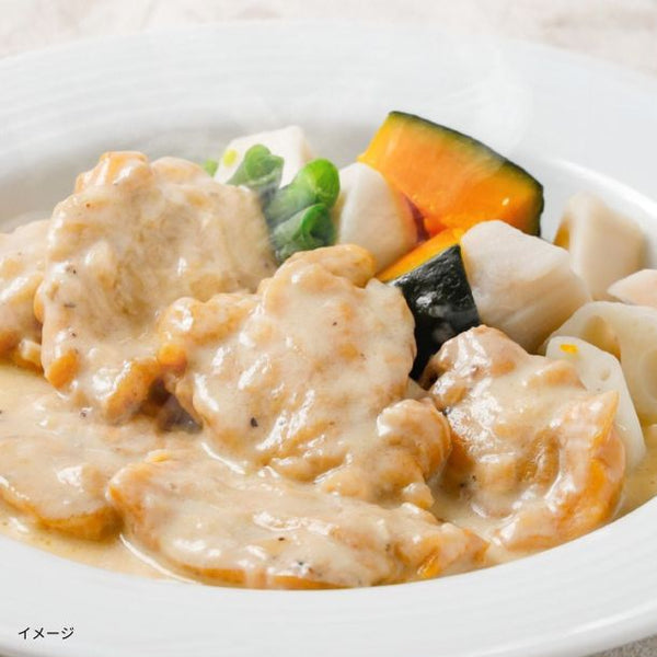 俺のフレンチ「鶏のフリカッセ（クリーム煮）」