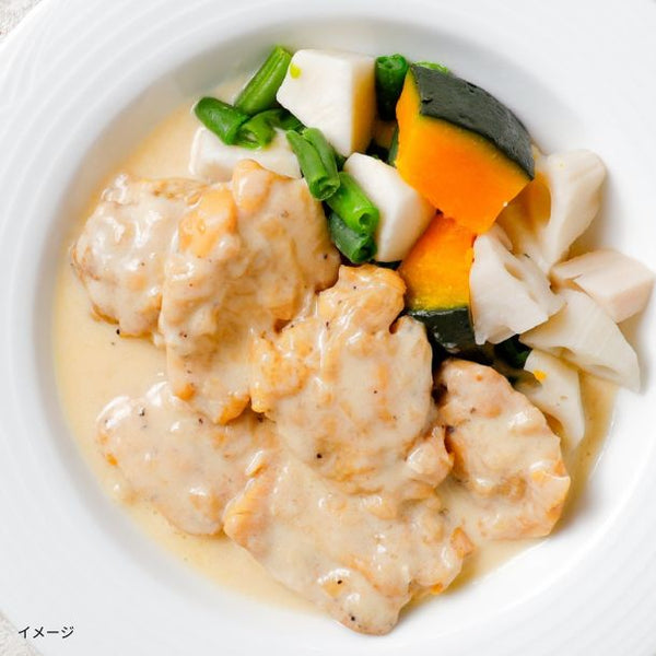 俺のフレンチ「鶏のフリカッセ（クリーム煮）」