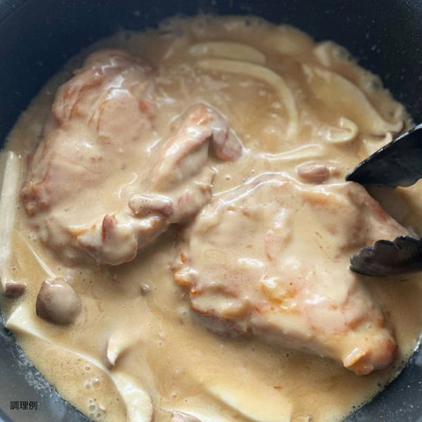 メゾンソワレ「鶏肉ときのこでつくるフリカッセ用ソース」