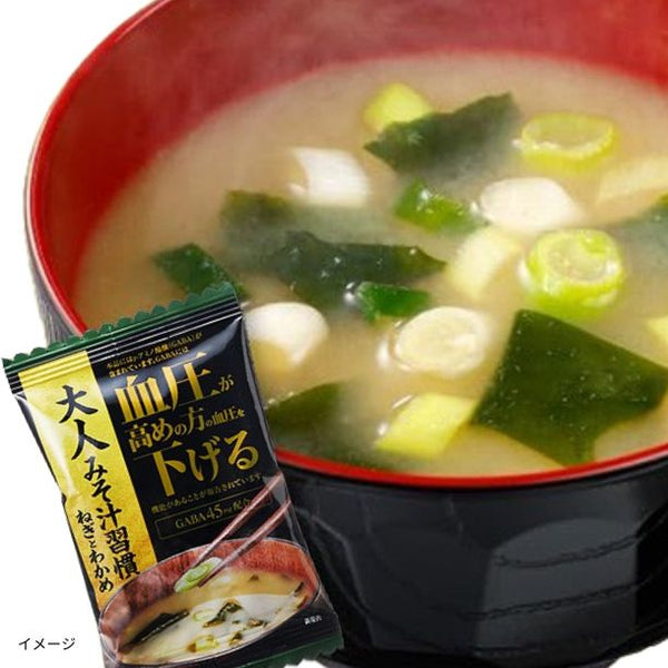 「大人みそ汁習慣 ねぎとわかめ」