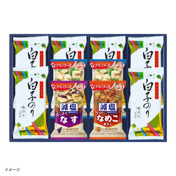 「味之庵 アマノフーズ＆白子のり 6392-30」