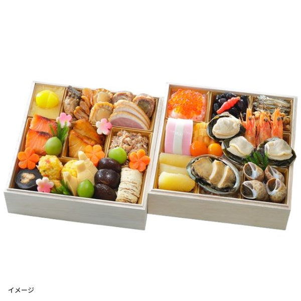 【年内発送】2026おせち「和風おせち二段重 伊勢貝道 34品目」