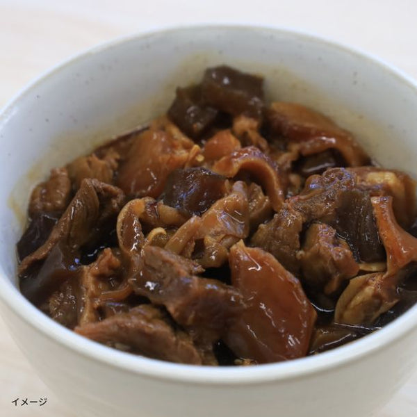 「牛スジ煮込み（こんにゃく入り）」