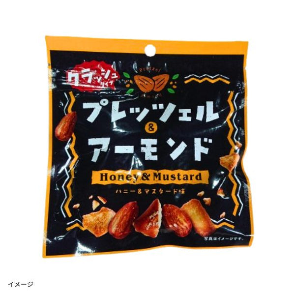 「クラッシュプレッツェル&アーモンド ハニー&マスタード味」