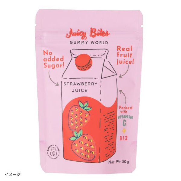 「Bites ビタミングミ ストロベリージュース」