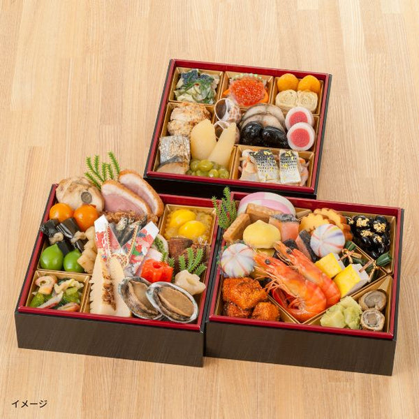 2026おせち「日本料理翠徳亭 ミニ三段重」