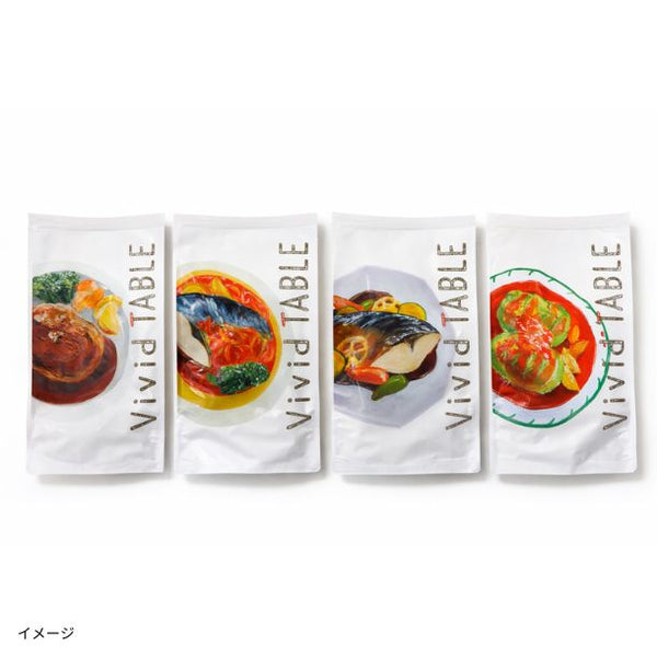 Vivid TABLE「国産食材の彩り冷凍宅食D」